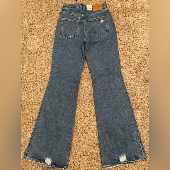 Levi’s 70’s high flare distressed jeans - Picture 11 of 13